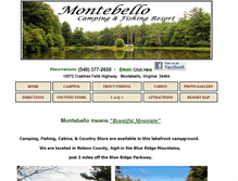 Tablet Screenshot of montebellova.com